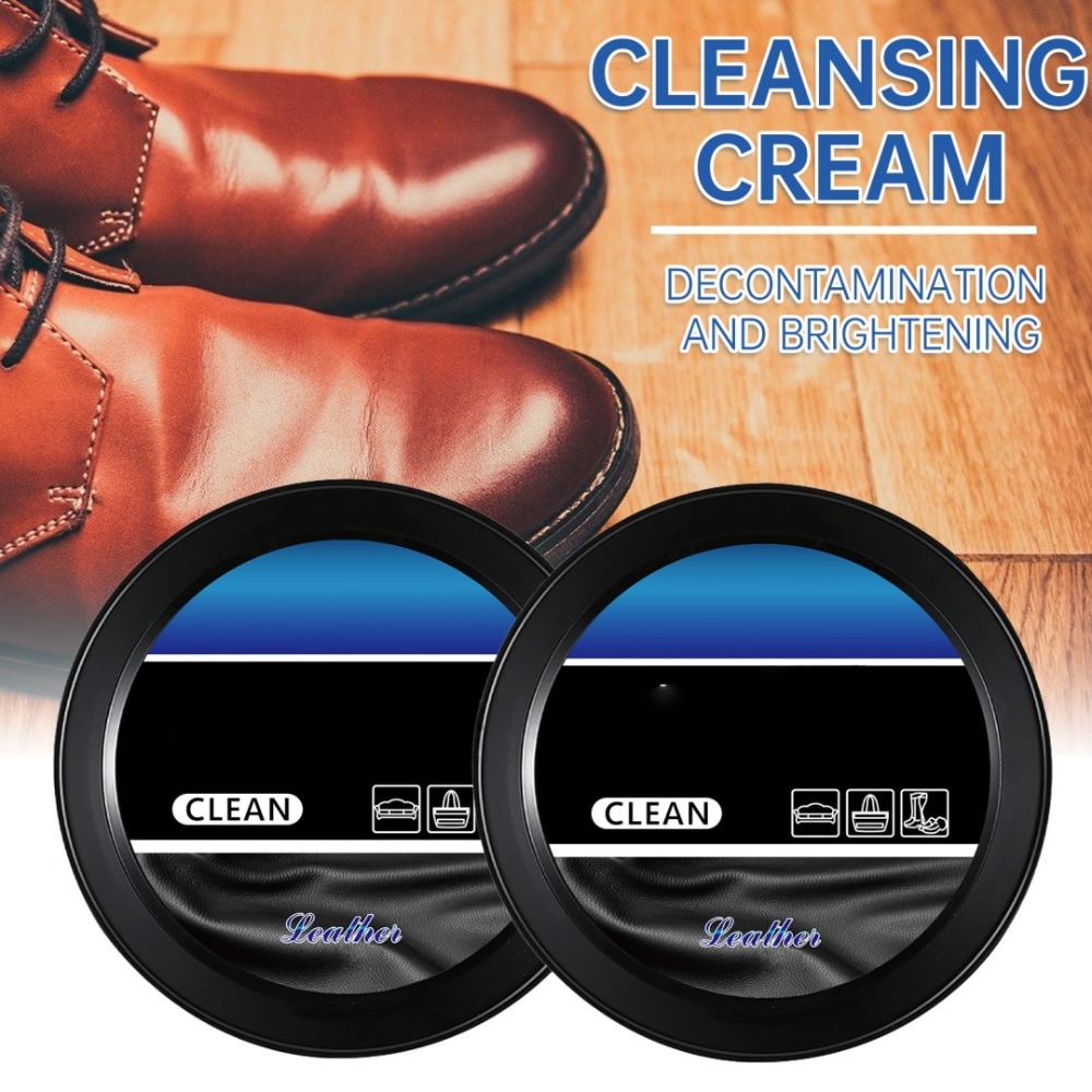 Leather Cleaner Interior - Auto Leather Care Cleaning Cream for