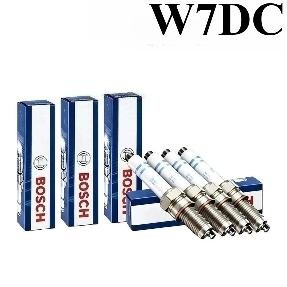 Bosch Spark Plug Copper - Durable Bosch W7DC Large Hex Copper