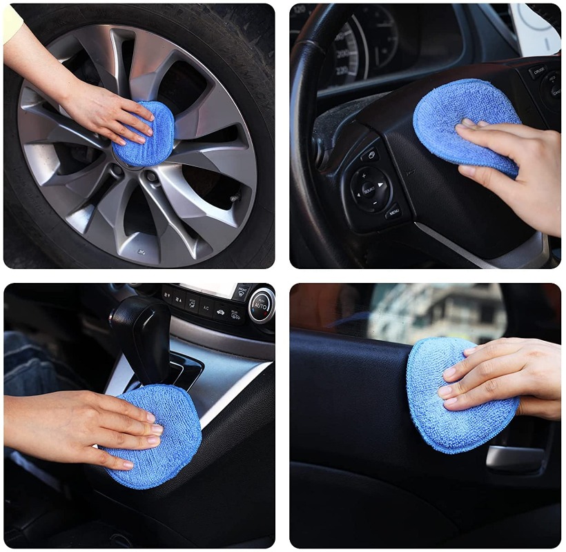 10Pcs Car Detailing Applicator - огляд і ціна Wax Applicator Pad