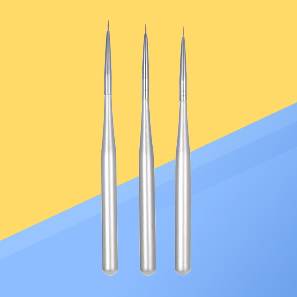 3Pcs Nail Art Liner Pen Set Di - огляд і ціна Detailing Brush Set