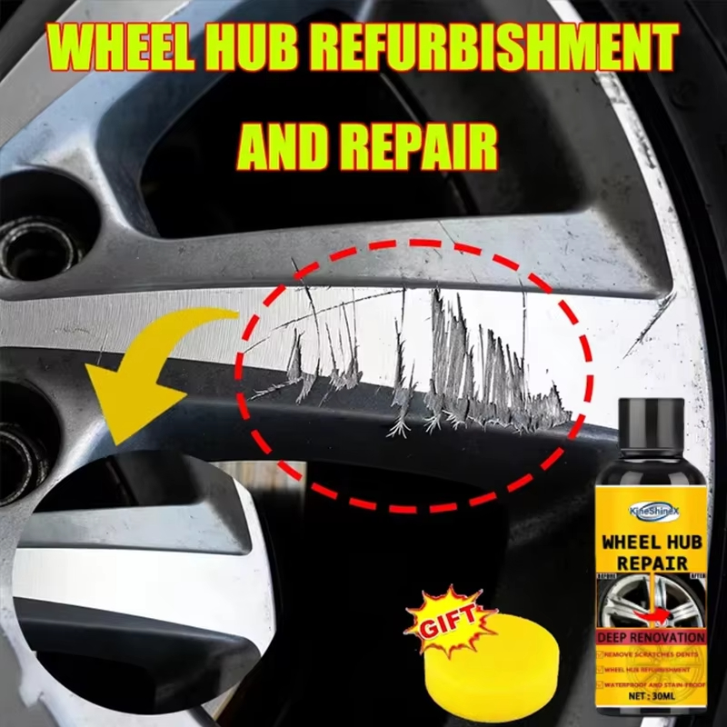 Car Wheel Rim Scratch Refurbis - огляд і ціна Wheel Cleaner Alloy