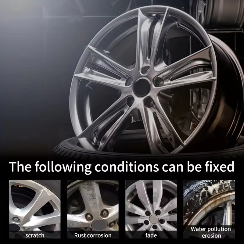 Car Wheel Rim Scratch Refurbis - огляд і ціна Wheel Cleaner Alloy